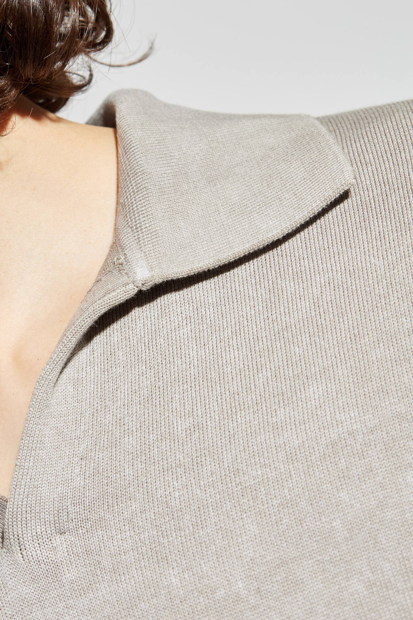 Grey DIESEL K-Lorenzoニット Polo 